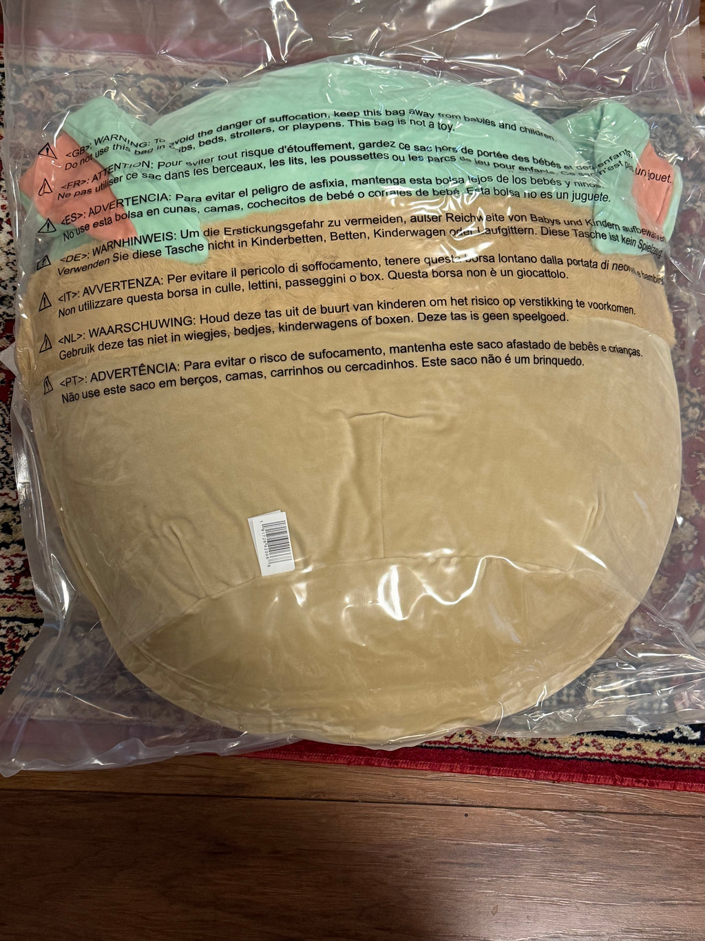 Star Wars Grogu Baby Yoda Squishmallows Jumbo Plush Cushion Soft Toy Large XL The Mandalorian