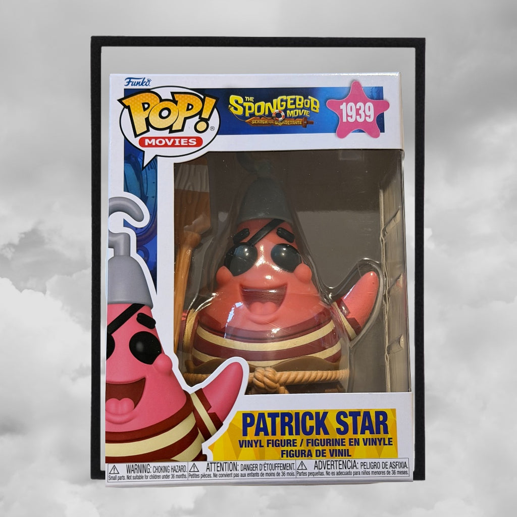 Funko Pop Patrick Star 1939 SpongeBob Movie Vinyl Figure Boxed