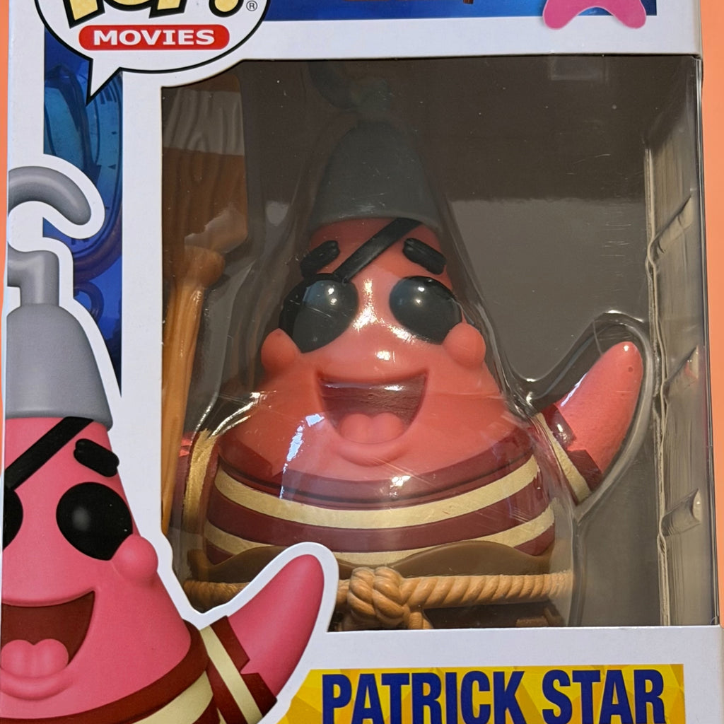 Funko Pop Patrick Star 1939 SpongeBob Movie Vinyl Figure Boxed