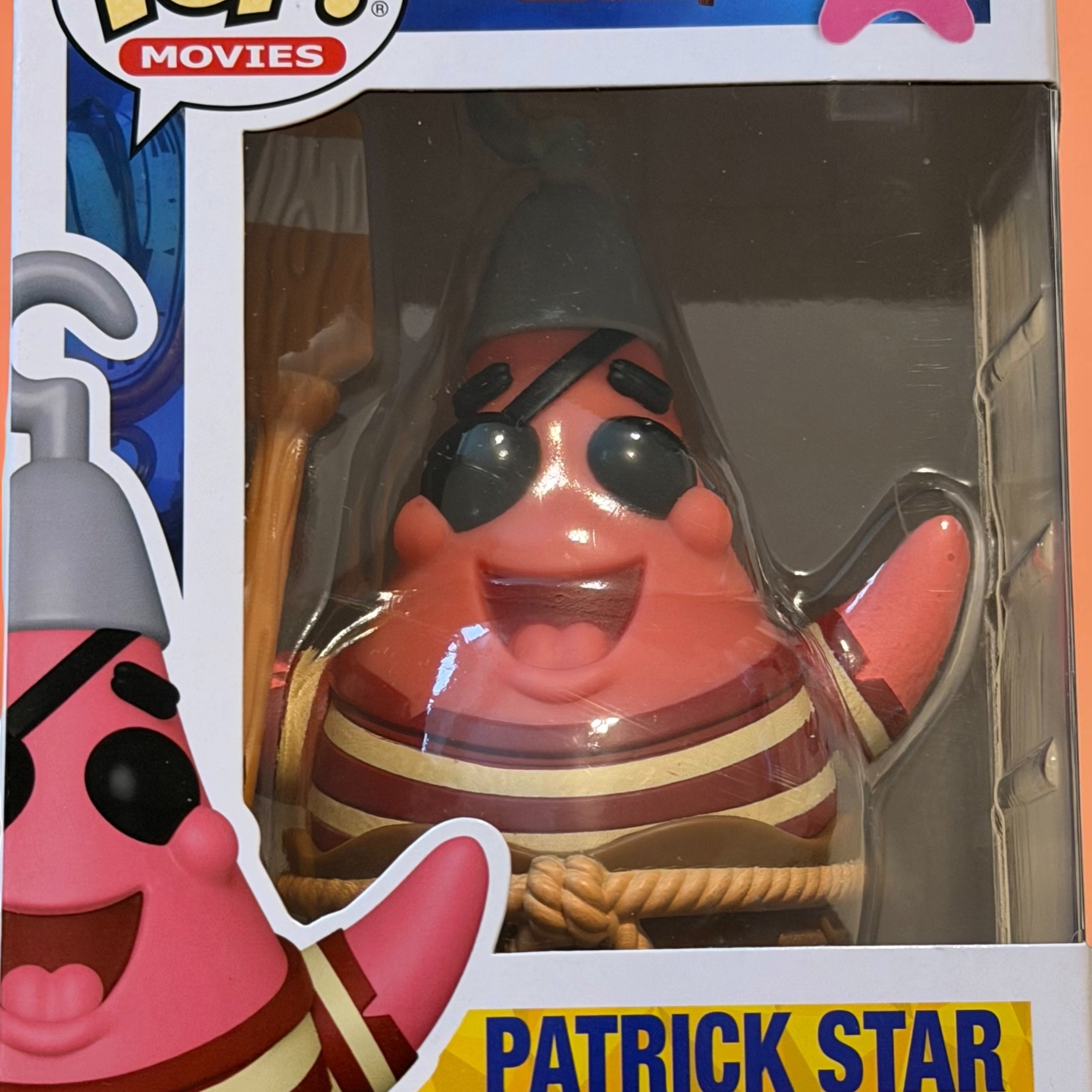 Funko Pop Patrick Star 1939 SpongeBob Movie Vinyl Figure Boxed