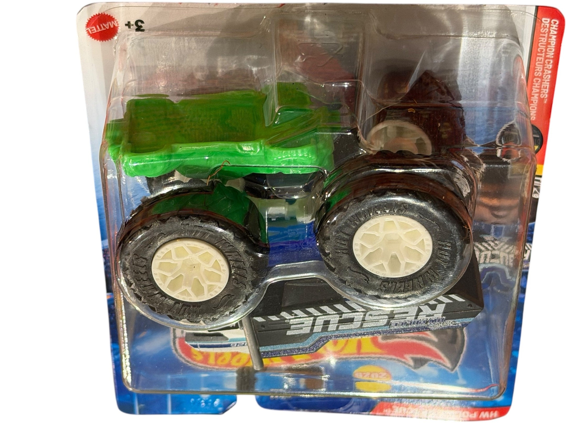 Hot Wheels Monster Trucks Rescue 1:64 Die-Cast Toy Truck Mattel Brand New Sealed
