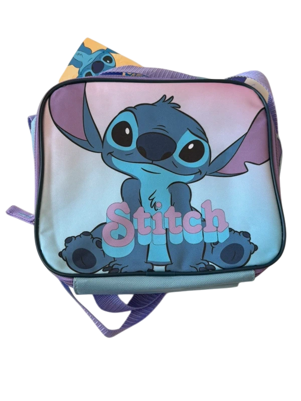 Disney Stitch Lunch Bag Kids Insulated Lunch Box Blue Purple School Picnic Bag