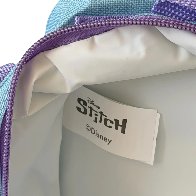 Disney Stitch Lunch Bag Kids Insulated Lunch Box Blue Purple School Picnic Bag