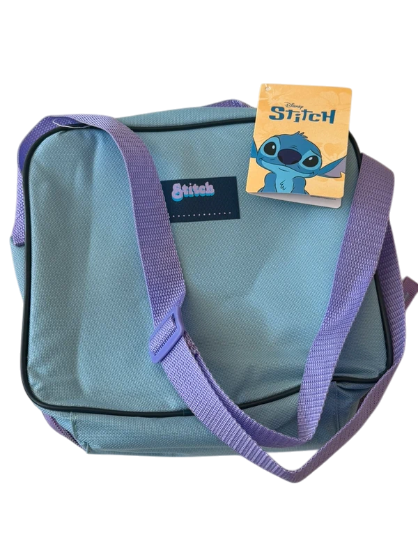 Disney Stitch Lunch Bag Kids Insulated Lunch Box Blue Purple School Picnic Bag