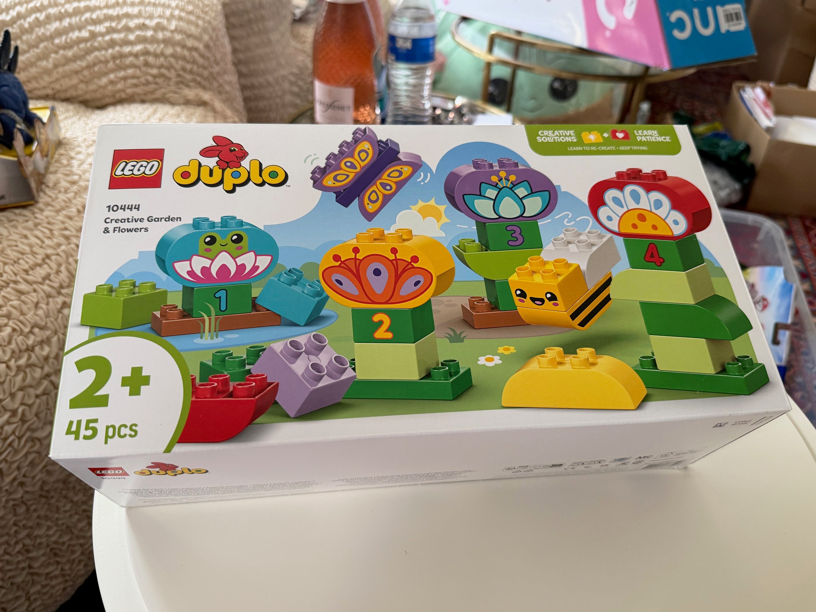 Lego Duplo 10444 Creative Garden & Flowers Set 45 Pieces Age 2+ Educational Toy 3 years / 98-103 cm·New with tags·