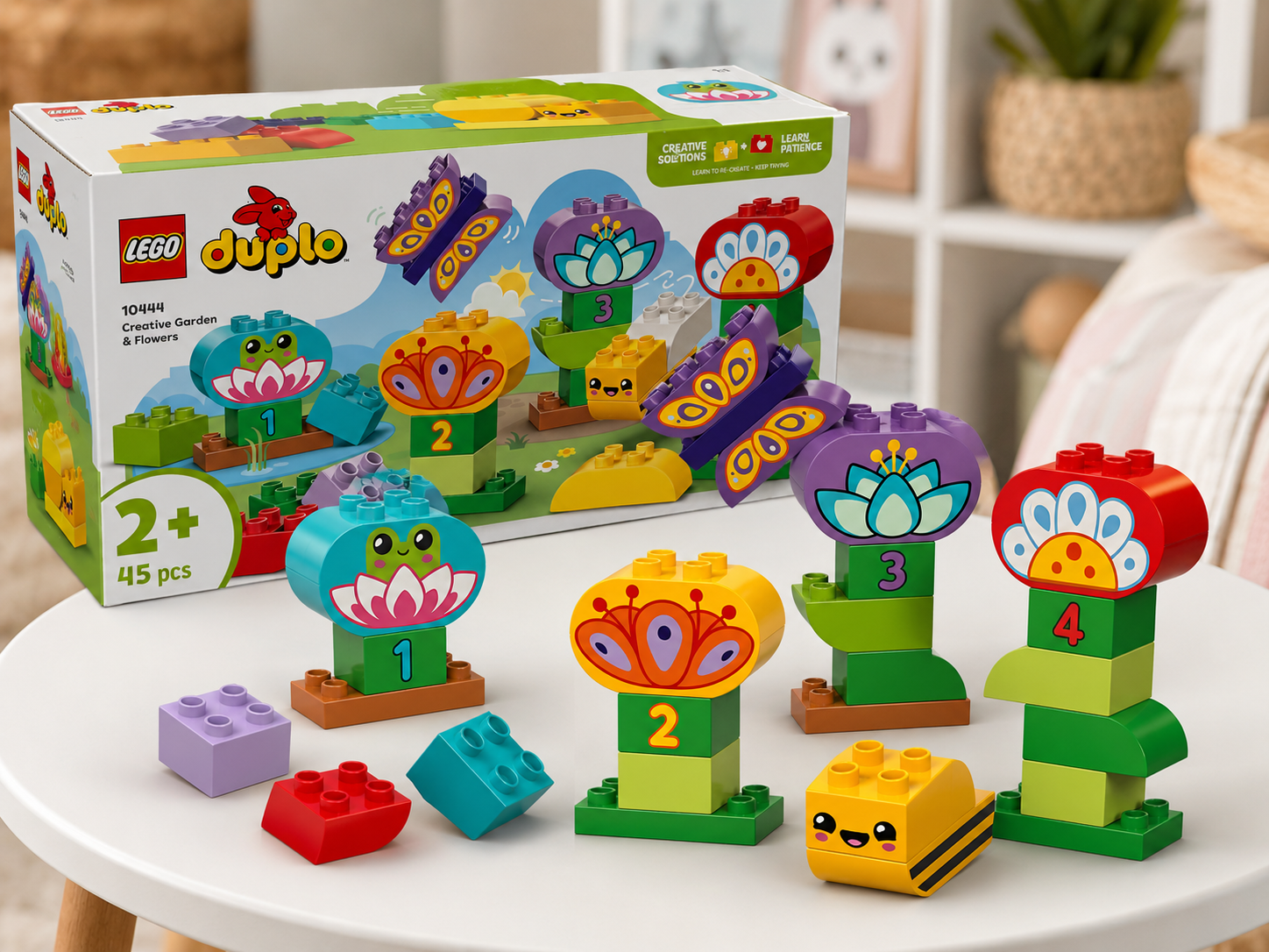 LEGO DUPLO 10444 Creative Garden &amp; Flowers Building Set BNWT Toddler Toy Age 2+