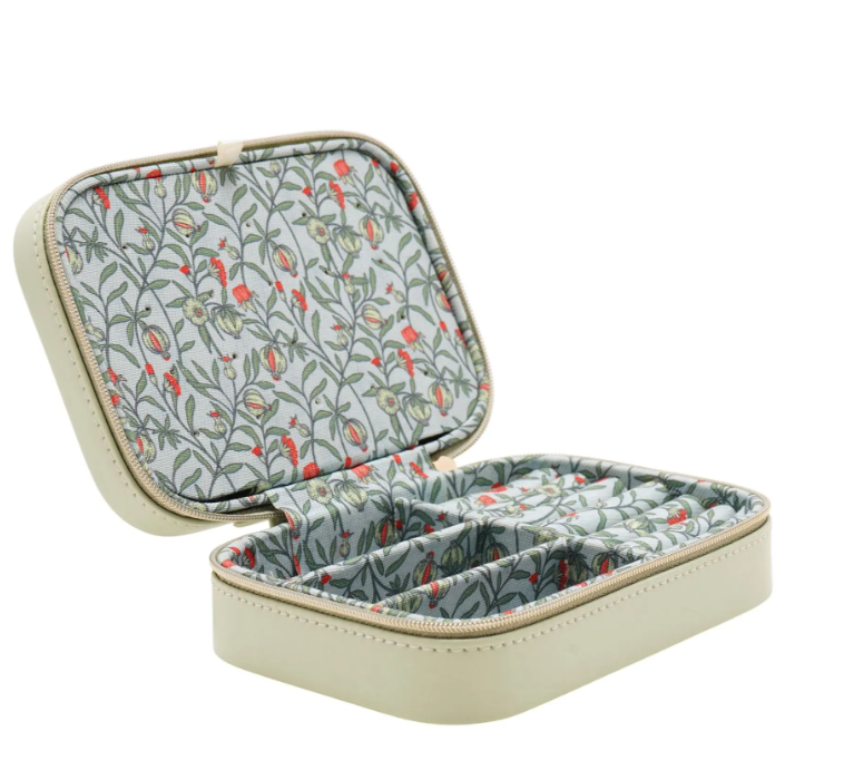 Sophia® Lane Travel Jewellery Case – Green Floral