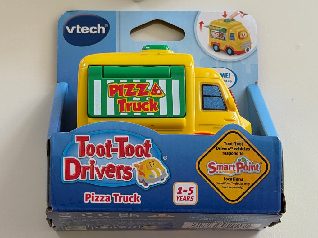 VTech Toot-Toot Drivers Pizza Truck SmartPoint Toy Vehicle 1-5 Years