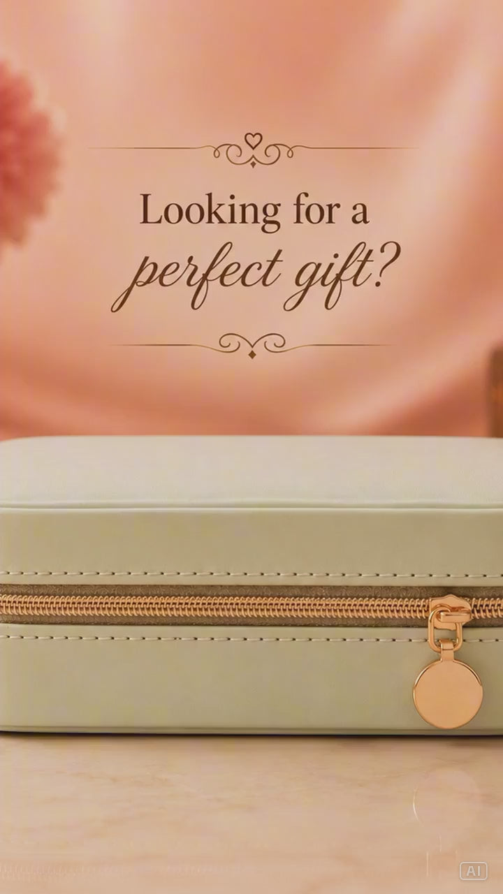 Sophia Lane Travel Jewellery Case | Floral Jewellery Organiser | GKB Prime